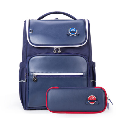 Xiao Yang YANG Childrens Schoolbag Ultra Light Waterproof Reduced Student Leisure Backpack Set Pencil Bag Stationery Bag Navy
Xiao Yang YANG Childrens Schoolbag Ultra Light Waterproof Reduced Student Leisure Backpack Set Pencil Bag Stationery Bag Navy
