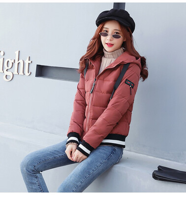2018 new short padded lady down padded jacket winter cotton-padded jacket&hat jacket for the Korean version of slim student
2018 new short padded lady down padded jacket winter cotton-padded jacket&hat jacket for the Korean version of slim student