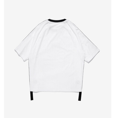 2018 spring&summer new contrast color woven bandwidth loose mens short-sleeved T-shirt
2018 spring&summer new contrast color woven bandwidth loose mens short-sleeved T-shirt