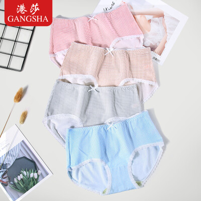 Hong Kong Sha underwear lace no trace antibacterial antibacterial bottom cotton fabric small fresh girl printed waist briefs large board a set of 4 suitable for 80-130 kg
Hong Kong Sha underwear lace no trace antibacterial antibacterial bottom cotton fabric small fresh girl printed waist briefs large board a set of 4 suitable for 80-130 kg