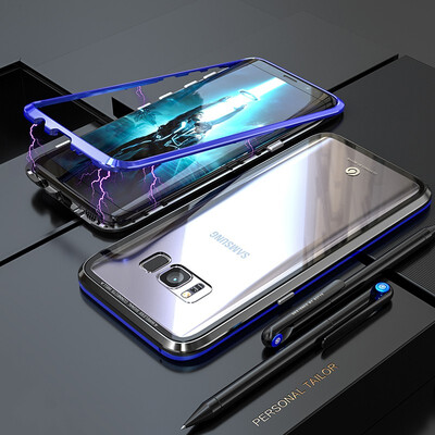 Upgrade Magnetic Flip Case For Samsung Galaxy S8 Plus Case Magnet Metal Bumper Tempered Glass Cover For Samsung Galaxy S8 Plus
Upgrade Magnetic Flip Case For Samsung Galaxy S8 Plus Case Magnet Metal Bumper Tempered Glass Cover For Samsung Galaxy S8 Plus