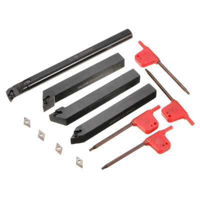S12M-SDUCR07 SDJCRSDJCLSDNCN1212H07 Lathe Holder Turning Tool 4Pcs DCMT0702 Inserts 4Pcs T8 Wrenches
S12M-SDUCR07 SDJCRSDJCLSDNCN1212H07 Lathe Holder Turning Tool 4Pcs DCMT0702 Inserts 4Pcs T8 Wrenches