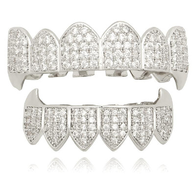 Hip Hop Teeth Grillz Golden Silvery Plated Iced out Grillz Custom Simulated Diamond Teeth Cap Top & Bottom Grillz Caps
Hip Hop Teeth Grillz Golden Silvery Plated Iced out Grillz Custom Simulated Diamond Teeth Cap Top & Bottom Grillz Caps