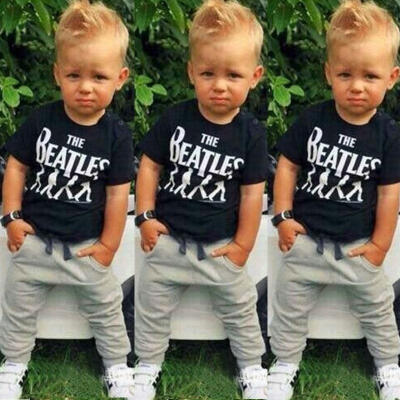 2PCS Causal Kids Baby Boy Clothes T-Shirt Trousers Sports Pants Outfit 2-6Y
2PCS Causal Kids Baby Boy Clothes T-Shirt Trousers Sports Pants Outfit 2-6Y