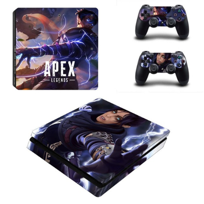new Apex Legends vinyl Decal Skin Sticker For Sony Playstation 4 PS4 slim Console 2Pcs Controller Film Stickers
new Apex Legends vinyl Decal Skin Sticker For Sony Playstation 4 PS4 slim Console 2Pcs Controller Film Stickers