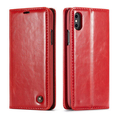 CaseMe New Phone Cases Original Brand Leather Business Auto Flip Card slot Wallet Case For iphone Xs MAX 65" Phone Cover
CaseMe New Phone Cases Original Brand Leather Business Auto Flip Card slot Wallet Case For iphone Xs MAX 65" Phone Cover