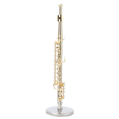 Greensen 11CM Mini Gold Flute Model Musical Instrument Model Musical Gifts Home Decor Ornaments
Greensen 11CM Mini Gold Flute Model Musical Instrument Model Musical Gifts Home Decor Ornaments