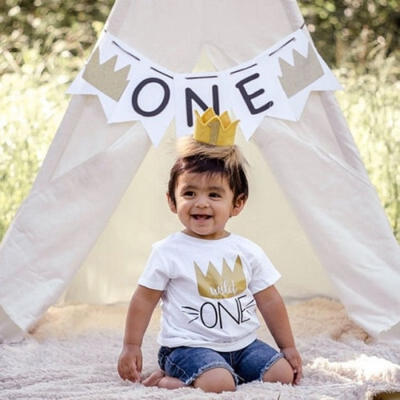 Fashion 1ST Birthday Toddler Infant Kids Baby Boys Girls Clothes T-shirt Tops Blouse
Fashion 1ST Birthday Toddler Infant Kids Baby Boys Girls Clothes T-shirt Tops Blouse