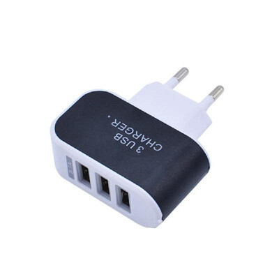 Universal 3 Ports USB Wall Charger Home Travel AC Charger Adapter EU-Plug for Tablets Smartphones
Universal 3 Ports USB Wall Charger Home Travel AC Charger Adapter EU-Plug for Tablets Smartphones