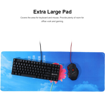Extra Large Mouse Pad Anti-Slip Mouse Mat Rubber Desk Keyboard Mouse Mat Game Office Mousepad for Laptop Computer
Extra Large Mouse Pad Anti-Slip Mouse Mat Rubber Desk Keyboard Mouse Mat Game Office Mousepad for Laptop Computer