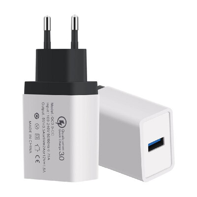 Portable Travel Home Universal Wall Charger QC30 Quick Charge Fast Charging USEU Plug USB Charger Adapter for Smartphones Tablet
Portable Travel Home Universal Wall Charger QC30 Quick Charge Fast Charging USEU Plug USB Charger Adapter for Smartphones Tablet