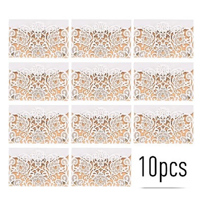 10pcs Pearl Paper Floral Invitation Cards Invitation Holders with Blank Inner Sheet for Wedding Birthday Party Anniversary
10pcs Pearl Paper Floral Invitation Cards Invitation Holders with Blank Inner Sheet for Wedding Birthday Party Anniversary