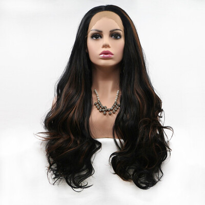 Amazing Star Lace Frontal Wigs Mixed Color Long Wavy Hair 13x3 Hand Tied Lace Frontal Synthetic Hair Middle Part
Amazing Star Lace Frontal Wigs Mixed Color Long Wavy Hair 13x3 Hand Tied Lace Frontal Synthetic Hair Middle Part