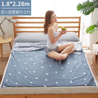 Banjeni cotton travel dirty sleeping bag sheets hotel across dirty sheets sleeping bag single double widened portable travel anti-dirty sleeping bag sheets Seoul about 200228cm
Banjeni cotton travel dirty sleeping bag sheets hotel across dirty sheets sleeping bag single double widened portable travel anti-dirty sleeping bag sheets Seoul about 200228cm