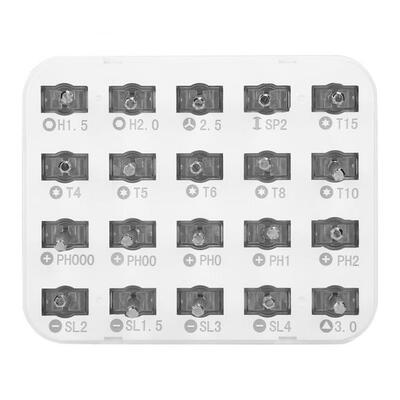 Greensen 20Pcs Multi-function Automatic Alloy Steel Screw Bits Storage Box For Electric Screwdriver
Greensen 20Pcs Multi-function Automatic Alloy Steel Screw Bits Storage Box For Electric Screwdriver