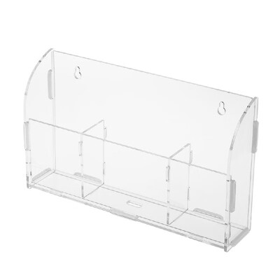 Acrylic Remote Control Storage Box Mobile Phone Holder Sundries Wall Mounted Bin Storage Rack Container w3 Lattices Charging Cabl
Acrylic Remote Control Storage Box Mobile Phone Holder Sundries Wall Mounted Bin Storage Rack Container w3 Lattices Charging Cabl