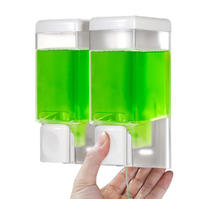 Double-headed Soap Dispenser Liquid Shampoo Box Manual 520ML Capacity Wall Mounted ABS Plastic for Kitchen Bathroom Hotel
Double-headed Soap Dispenser Liquid Shampoo Box Manual 520ML Capacity Wall Mounted ABS Plastic for Kitchen Bathroom Hotel