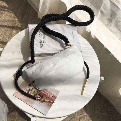 Tailored Fashion Women Zipper Leather Weaved Chain Shoulder Bags Crossbody Bag Chest Bags
Tailored Fashion Women Zipper Leather Weaved Chain Shoulder Bags Crossbody Bag Chest Bags