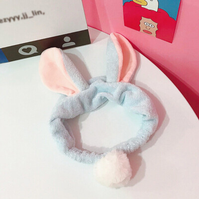 Women Cute Rabbit Ears Headbands Sweet Lovely Headband With Rabbit Tail Plush Ball Stereoscopic Plush Wash Hairband Scrunchie
Women Cute Rabbit Ears Headbands Sweet Lovely Headband With Rabbit Tail Plush Ball Stereoscopic Plush Wash Hairband Scrunchie