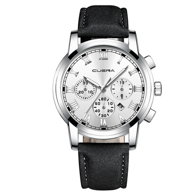 Gobestart Mens Fashion Sport Stainless Steel Case Leather Band Quartz Analog Wrist Watch
Gobestart Mens Fashion Sport Stainless Steel Case Leather Band Quartz Analog Wrist Watch