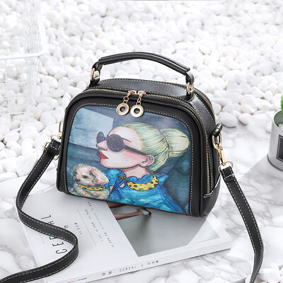 Womens new Korean fashion Joker ladies personality explosions girl shoulder Messenger bag
Womens new Korean fashion Joker ladies personality explosions girl shoulder Messenger bag