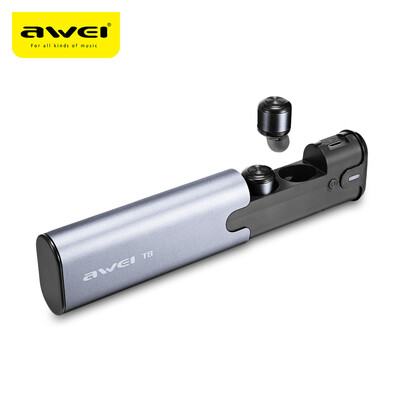 Awei T8 Mini TWS Twins True Wireless Bluetooth V42 Earbuds Headset with Charging Base
Awei T8 Mini TWS Twins True Wireless Bluetooth V42 Earbuds Headset with Charging Base