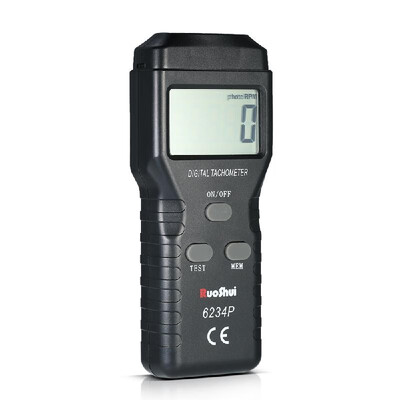 RuoShui Professional Handheld Digital Photo Tachometer Non-Contact Tach Range 25~99999RPM LCD Display Motor Speed Meter with 3pcs
RuoShui Professional Handheld Digital Photo Tachometer Non-Contact Tach Range 25~99999RPM LCD Display Motor Speed Meter with 3pcs
