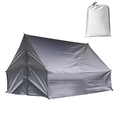 Multi-functional Camping Tent Hammock Rain Fly Waterproof Tarp Ripstop Rain Cover Ground Rug Canopy Outdoor Changing Shelter
Multi-functional Camping Tent Hammock Rain Fly Waterproof Tarp Ripstop Rain Cover Ground Rug Canopy Outdoor Changing Shelter