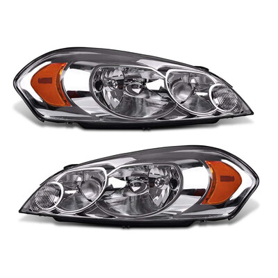Headlight Assembly for 2006-2013 Chevy Impala 06 07 Chevy Monte Carlo Replacement Headlamp Driving Light Chrome Housing
Headlight Assembly for 2006-2013 Chevy Impala 06 07 Chevy Monte Carlo Replacement Headlamp Driving Light Chrome Housing