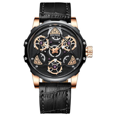MINI FOCUS MF0249G Leather Strap Quartz Watches Male Luxurious Waterproof Sports Wristwatch
MINI FOCUS MF0249G Leather Strap Quartz Watches Male Luxurious Waterproof Sports Wristwatch