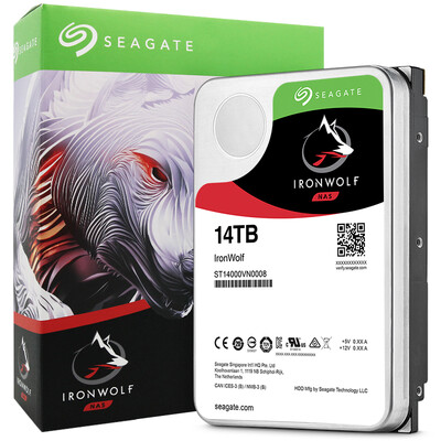 SEAGATE Cool Wolf Series 14TB 7200 to 256M SATA3 Network Storage NAS Hard Drive ST14000VN0008
SEAGATE Cool Wolf Series 14TB 7200 to 256M SATA3 Network Storage NAS Hard Drive ST14000VN0008