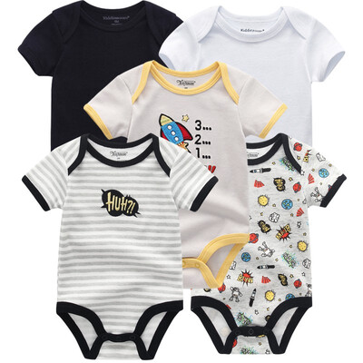 5Pcslot Babywear Unisex Baby Girls Clothes Bodysuits Short Sleeve Solid Baby Boys Clothes Rompers Cotton For Babies Newborn 0-12M
5Pcslot Babywear Unisex Baby Girls Clothes Bodysuits Short Sleeve Solid Baby Boys Clothes Rompers Cotton For Babies Newborn 0-12M