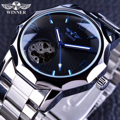 T-WINNER automatic mechanical watch hollow luminous steel belt mens watch mens watch automatic mechanical watch
T-WINNER automatic mechanical watch hollow luminous steel belt mens watch mens watch automatic mechanical watch