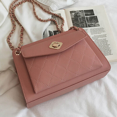 Bag women slung 2019 new Korean version of texture foreign style shoulder bag Ling lattice chain bag large capacity bag
Bag women slung 2019 new Korean version of texture foreign style shoulder bag Ling lattice chain bag large capacity bag