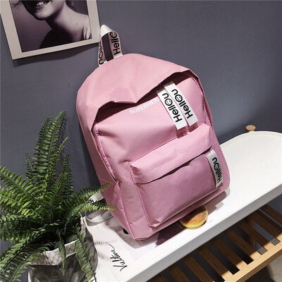 2018 New Style Fashion Girl Boy Canvas Leather Travel Backpack Letter Zipper Rucksack Laptop School Bag
2018 New Style Fashion Girl Boy Canvas Leather Travel Backpack Letter Zipper Rucksack Laptop School Bag