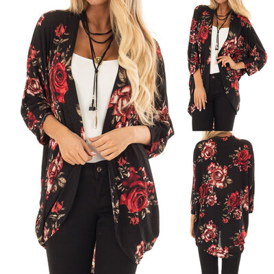 Nomeni Women Chiffon Floral Kimono Loose Three Quarter Sleeve Shawl Print Cardigan Tops
Nomeni Women Chiffon Floral Kimono Loose Three Quarter Sleeve Shawl Print Cardigan Tops