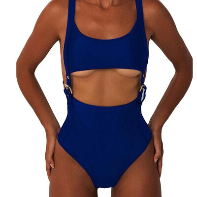 Roseonmyhand Women Rivet Hollow Out Jumpsuit Push-Up Padded Beach Bikini One Piece Swimwear
Roseonmyhand Women Rivet Hollow Out Jumpsuit Push-Up Padded Beach Bikini One Piece Swimwear