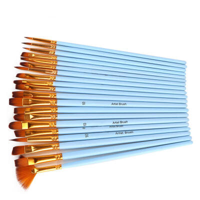 Greensen 20PCS Nylon Hair Art Painting Brushes Artist Watercolor Brush Pen Drawing Tools Set
Greensen 20PCS Nylon Hair Art Painting Brushes Artist Watercolor Brush Pen Drawing Tools Set