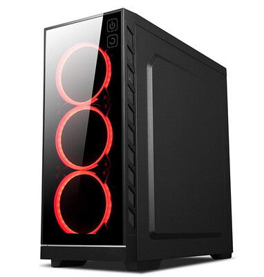 GOLDEN FIELD - Z3 ATXM-ATXITX Mid-Tower Gaming Computer Case With Side Windows For Desktop PC Computer
GOLDEN FIELD - Z3 ATXM-ATXITX Mid-Tower Gaming Computer Case With Side Windows For Desktop PC Computer