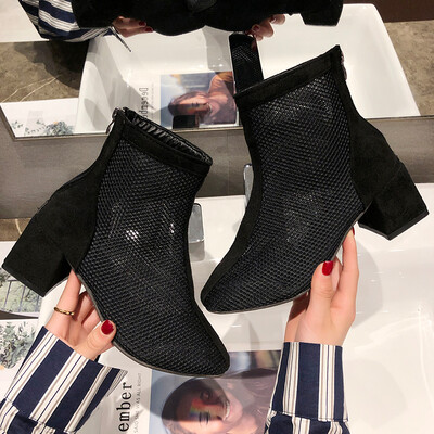 Screen high-top sandals womens summer&Korean edition fashionable thick-heeled Roman boots boots boots sexy hollow boots
Screen high-top sandals womens summer&Korean edition fashionable thick-heeled Roman boots boots boots sexy hollow boots