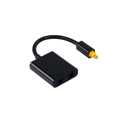 Mini Audio Cable 1 to 2 Female Splitter Adapter Digital SPDIF Optical Audio Splitter Toslink Optical Fiber Cable
Mini Audio Cable 1 to 2 Female Splitter Adapter Digital SPDIF Optical Audio Splitter Toslink Optical Fiber Cable