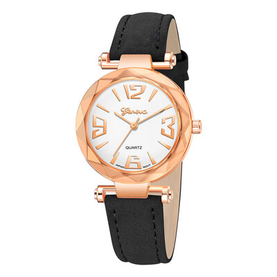 Geneva Fashion Womens Casual Quartz Leather Watch Analog Wrist Watch Valentine Gift Crystal Designer Ladies Clock Dropship 533
Geneva Fashion Womens Casual Quartz Leather Watch Analog Wrist Watch Valentine Gift Crystal Designer Ladies Clock Dropship 533