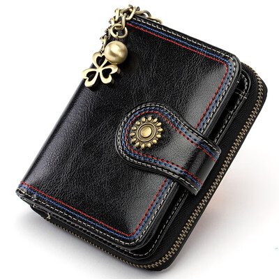 Nalandu Nalandu Vintage National Embroidered Zip Wallet Womens Short Leather Korean Edition Coin Purse QB81072-G Peacock Blue
Nalandu Nalandu Vintage National Embroidered Zip Wallet Womens Short Leather Korean Edition Coin Purse QB81072-G Peacock Blue
