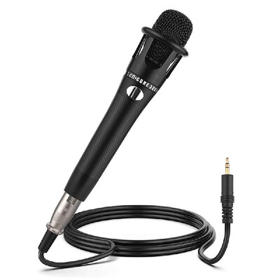 Handheld Wired Condenser Microphone Mic XLR Cable 35mm Plug for KTV Karaoke Singing Network Broadcast Live Streaming
Handheld Wired Condenser Microphone Mic XLR Cable 35mm Plug for KTV Karaoke Singing Network Broadcast Live Streaming