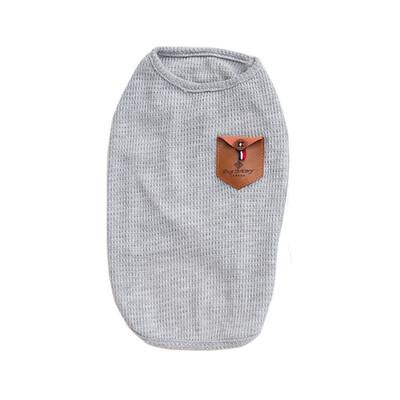 Dog T Shirt Vest Cotton Spring Summer Solid Pocket Clothes Pet Dog Clothing For Small Dogs Chihuahua Sweatshirt
Dog T Shirt Vest Cotton Spring Summer Solid Pocket Clothes Pet Dog Clothing For Small Dogs Chihuahua Sweatshirt