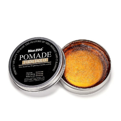 Blue ZOO Mens Firm Hold Pomade Hair Gel Wax Long-lasting Hair Balsam Oil Wax Hair Styling Accessory
Blue ZOO Mens Firm Hold Pomade Hair Gel Wax Long-lasting Hair Balsam Oil Wax Hair Styling Accessory