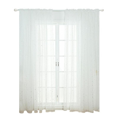 Sheer Curtains Little Star Print Window Screen Curtains for Living Room Dining Room office Hotel 1 Panel 40"x106
Sheer Curtains Little Star Print Window Screen Curtains for Living Room Dining Room office Hotel 1 Panel 40"x106