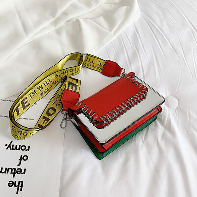 Foreign air small bag female 2019 summer new female bag hit color wild small square bag wide shoulder strap slung shoulder bag tide
Foreign air small bag female 2019 summer new female bag hit color wild small square bag wide shoulder strap slung shoulder bag tide