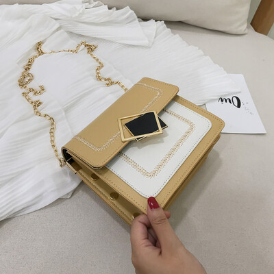 2019 new Korean fashion embroidery line hit color wild chain bag female small fresh simple temperament shoulder Messenger bag
2019 new Korean fashion embroidery line hit color wild chain bag female small fresh simple temperament shoulder Messenger bag
