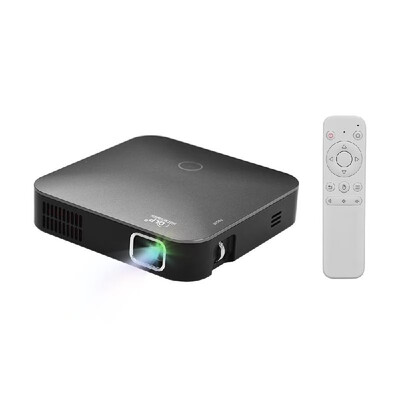 Smart DLP Portable Projector 4K Resolution HD Image Input 150ANSI Lumens Wireless Pocket Projectors with Remote Control for Home
Smart DLP Portable Projector 4K Resolution HD Image Input 150ANSI Lumens Wireless Pocket Projectors with Remote Control for Home